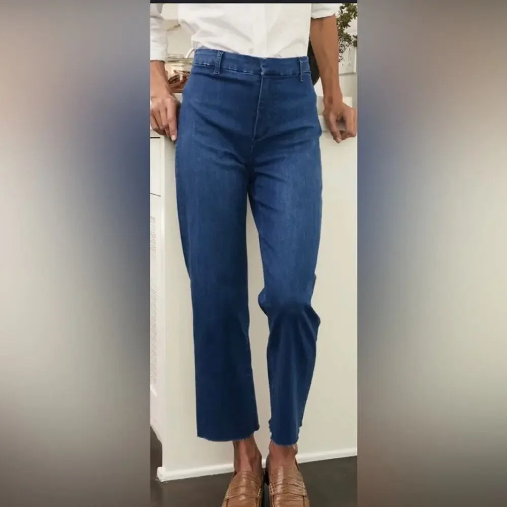 Frank & Eileen Kinsale Italian Performance Denim Blue Size 10
